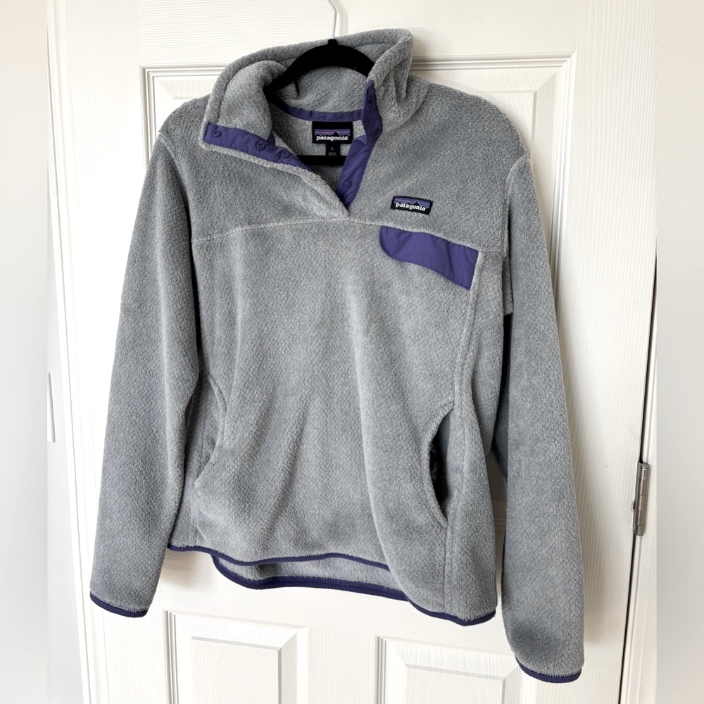 Women’s Patagonia Grey Half Zip - Size L